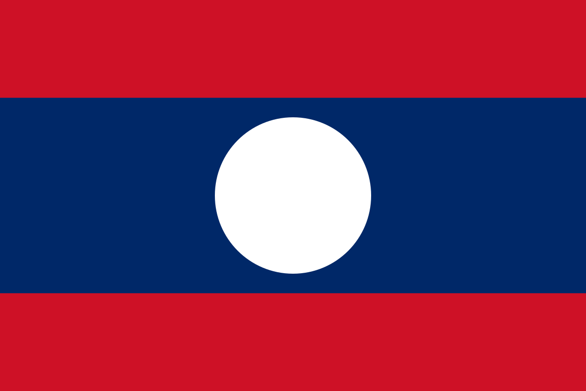 Lao PDR Flag